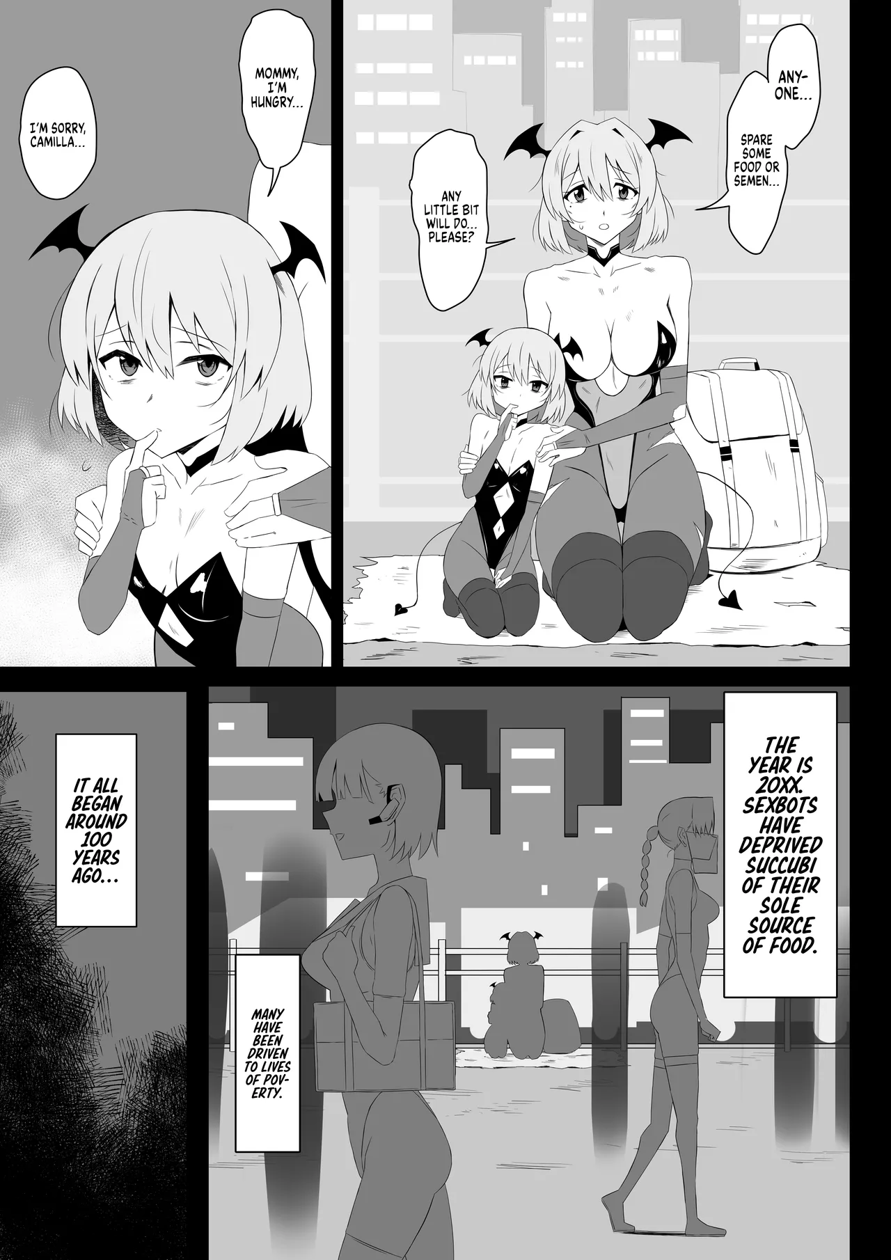 Hentai Manga Comic-Succubus Oyakodon Series: Succulent in Succubus-Read-2